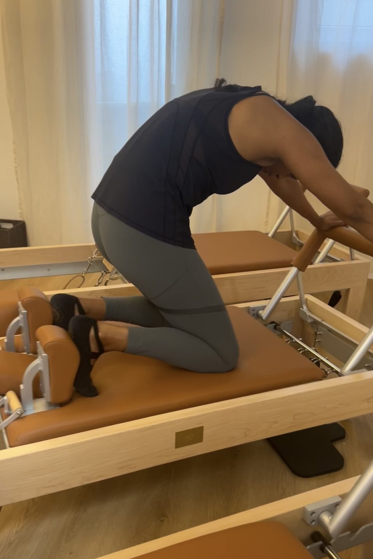 One to one Pilates session on the reformer at Soul Circle